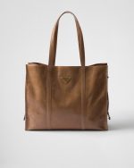 Prada Large Leather Tote Bag